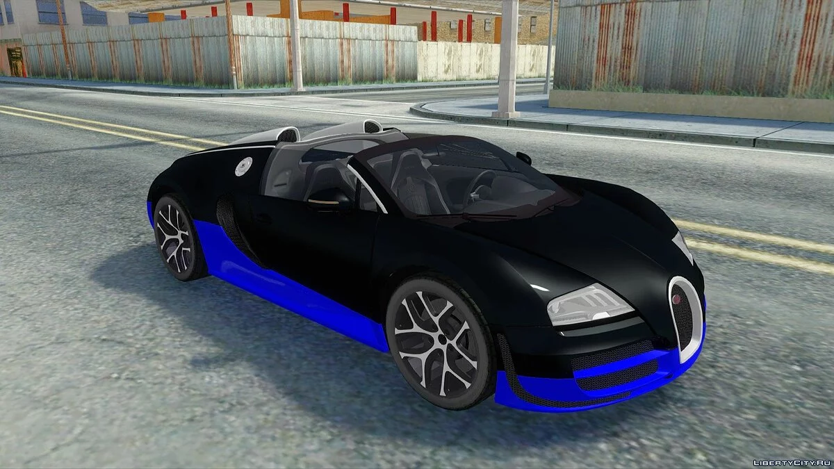 Bugatti Veyron Cabrio / GTA San Andreas