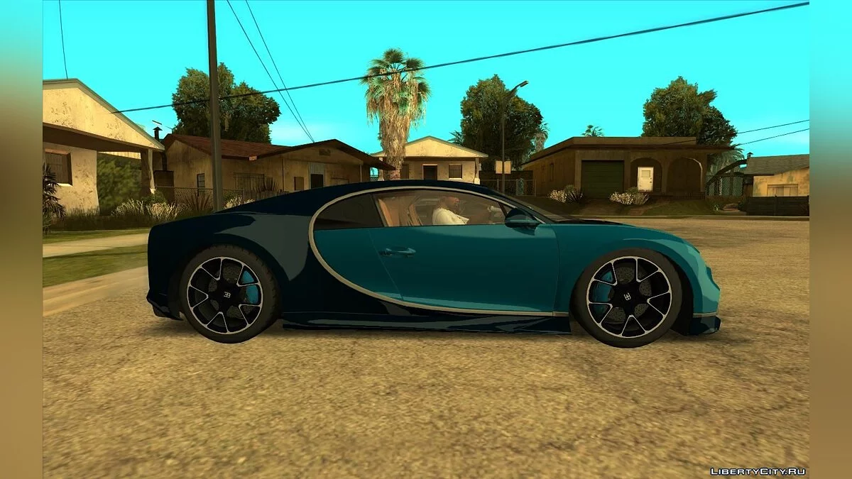 2017 Бугатті Широн / GTA San Andreas