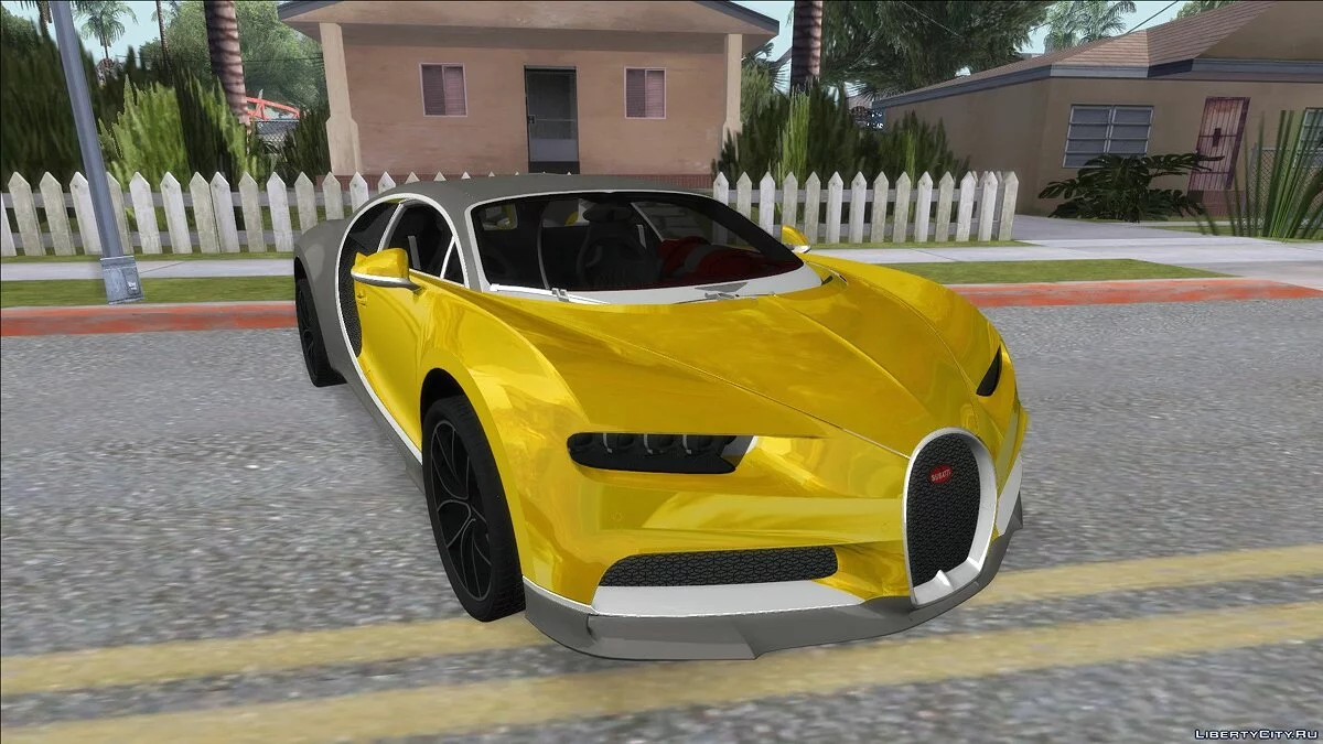 Bugatti Chiron / GTA San Andreas