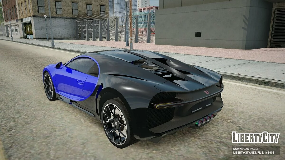 Bugatti Chiron / GTA San Andreas