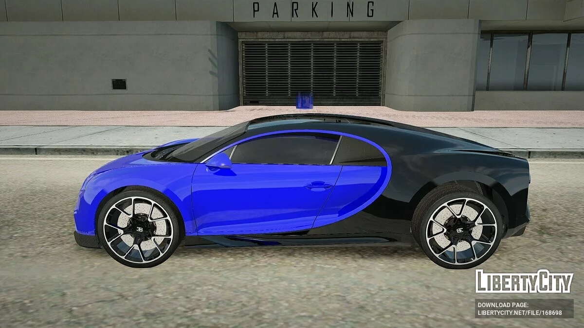 Bugatti Chiron / GTA San Andreas