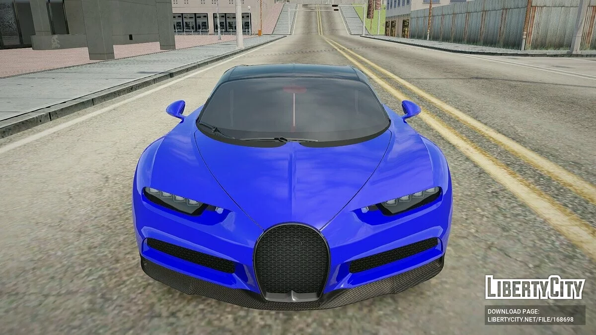 Bugatti Chiron / GTA San Andreas