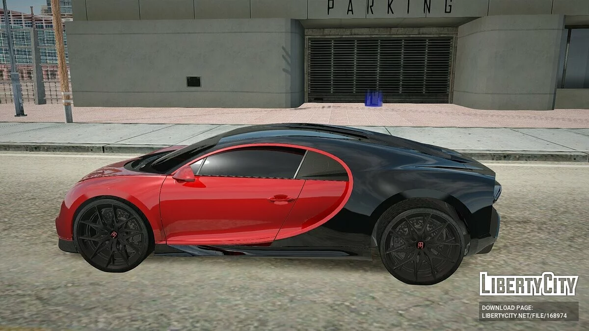 Bugatti Chiron / GTA San Andreas