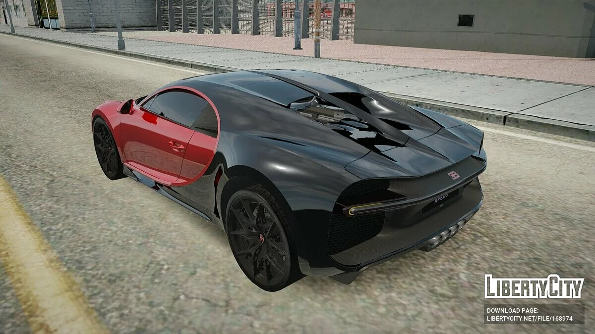 Bugatti Chiron / GTA San Andreas