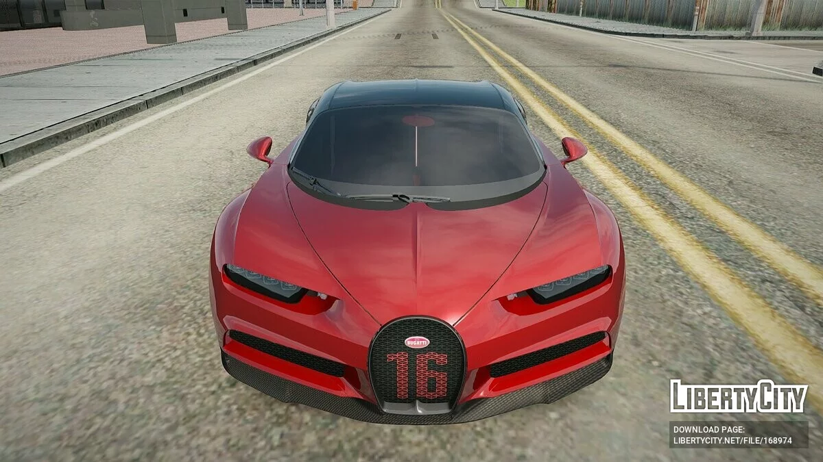 Bugatti Chiron / GTA San Andreas