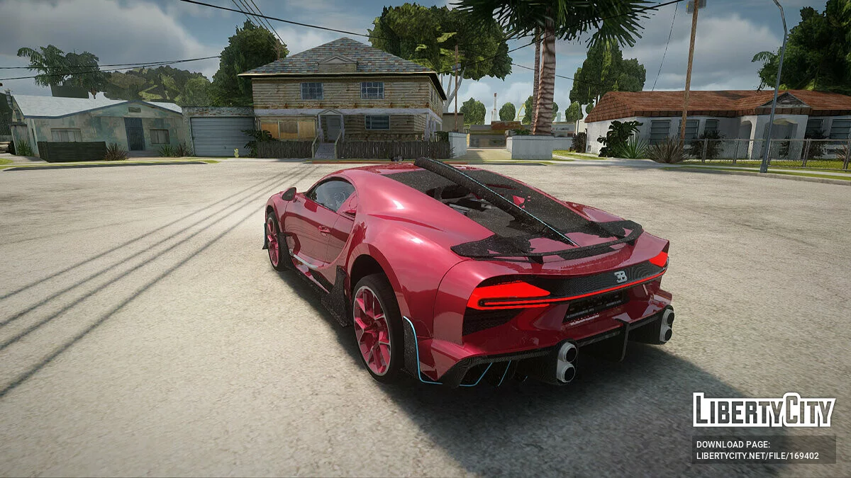 Bugatti Chiron / GTA San Andreas