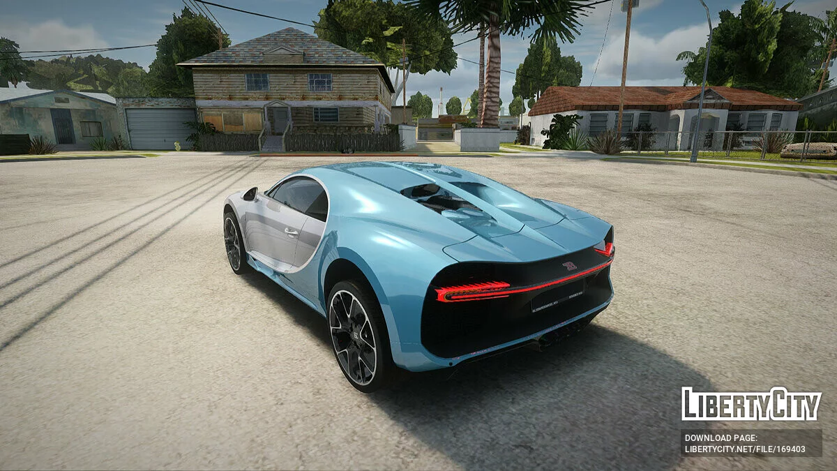 Bugatti Chiron / GTA San Andreas