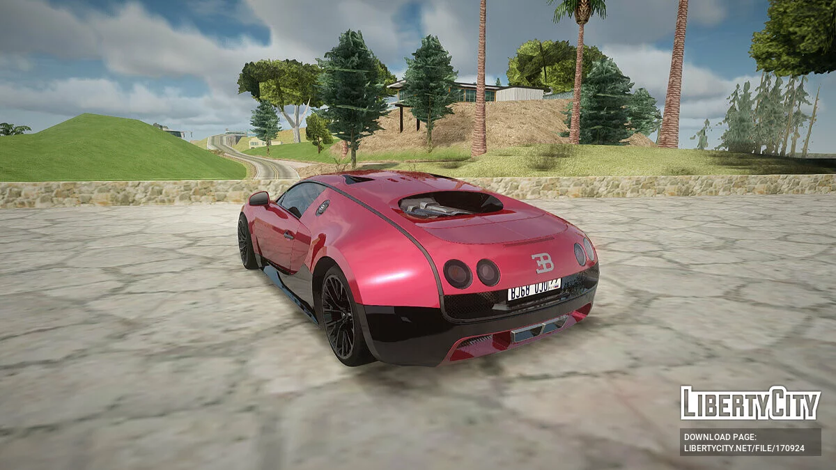 Bugatti Veyron / GTA San Andreas