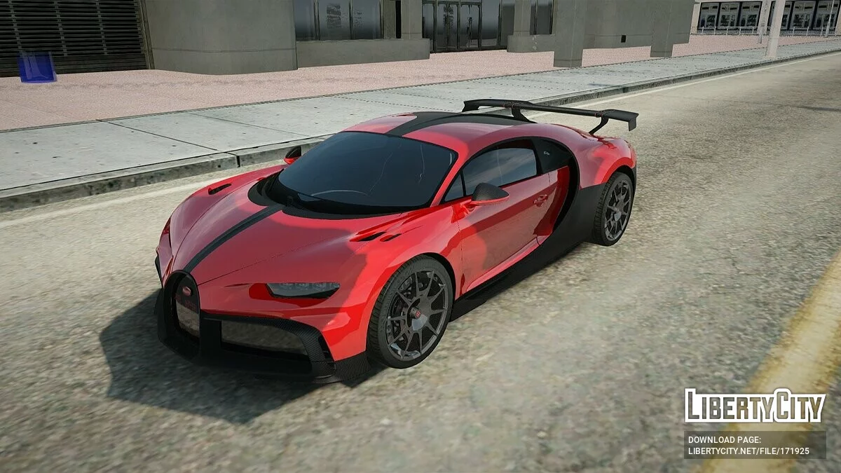 Bugatti Chiron / GTA San Andreas