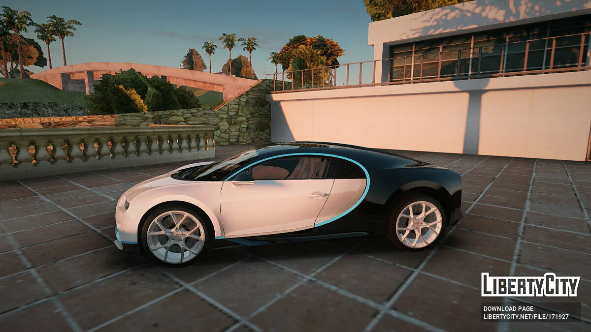 Bugatti Chiron / GTA San Andreas