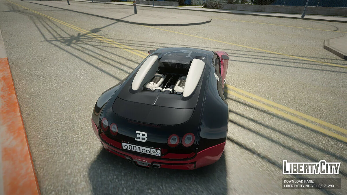 Bugatti Veyron / GTA San Andreas