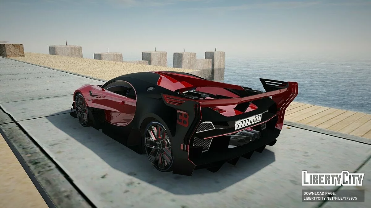 Bugatti Chiron / GTA San Andreas