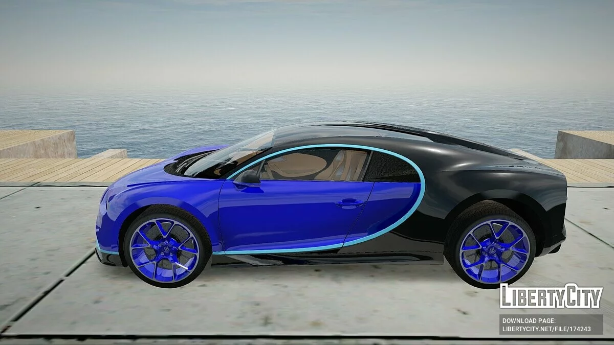 Bugatti Chiron / GTA San Andreas