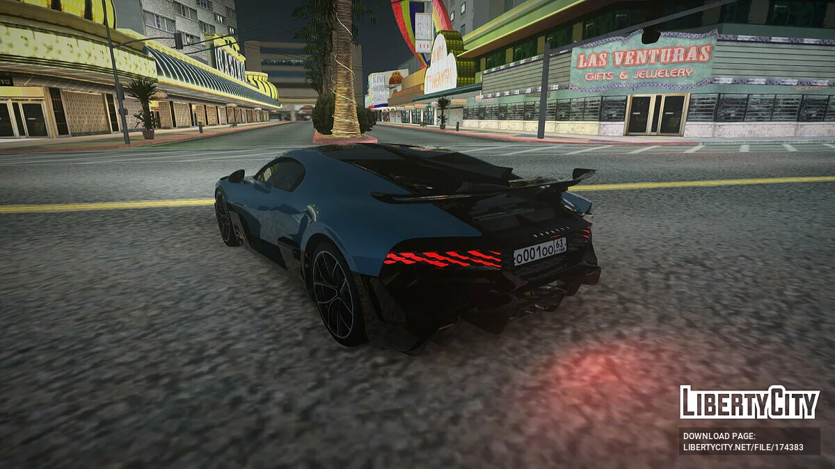 Bugatti Divo / GTA San Andreas