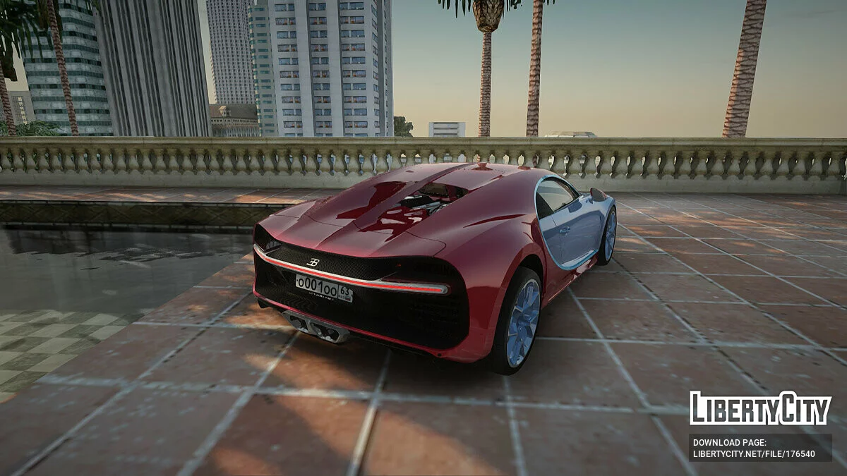 Bugatti Chiron / GTA San Andreas