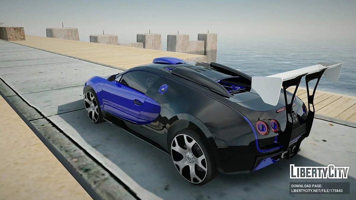 Bugatti Veyron / GTA San Andreas