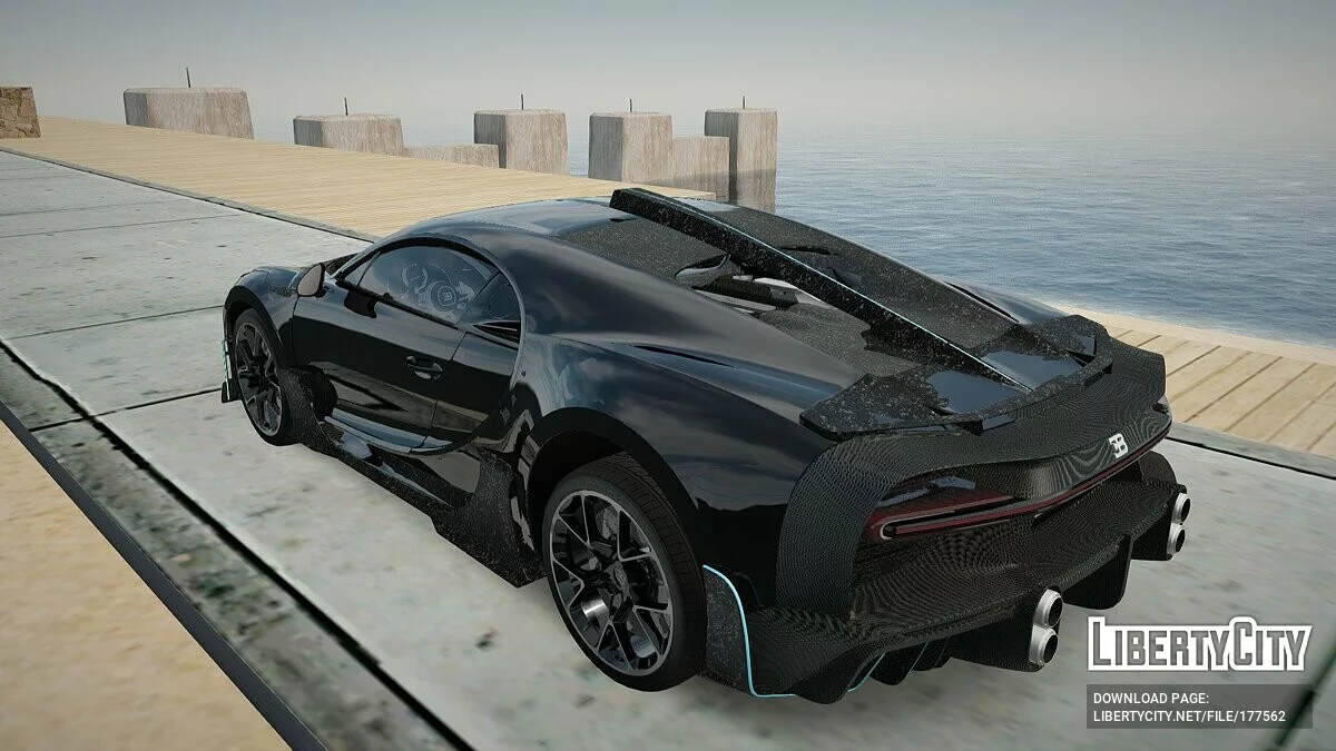 Bugatti Chiron / GTA San Andreas