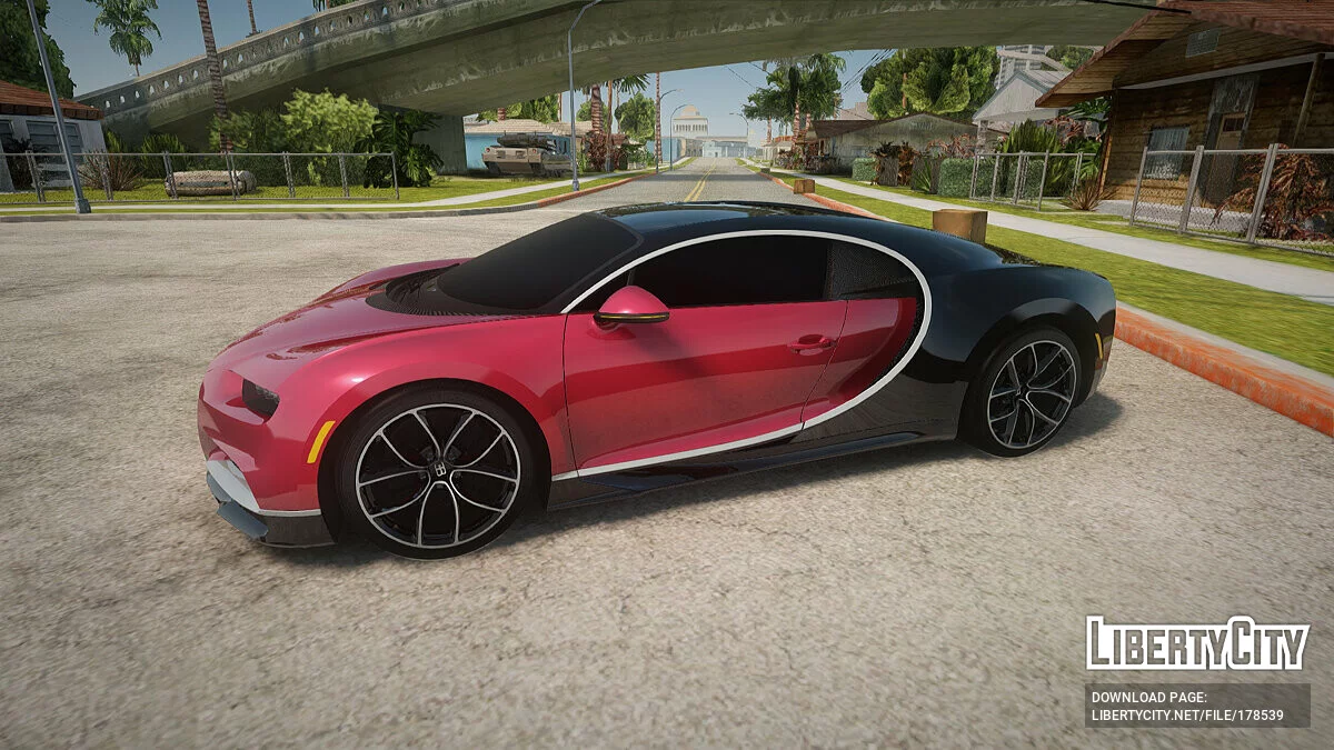 Bugatti Chiron / GTA San Andreas
