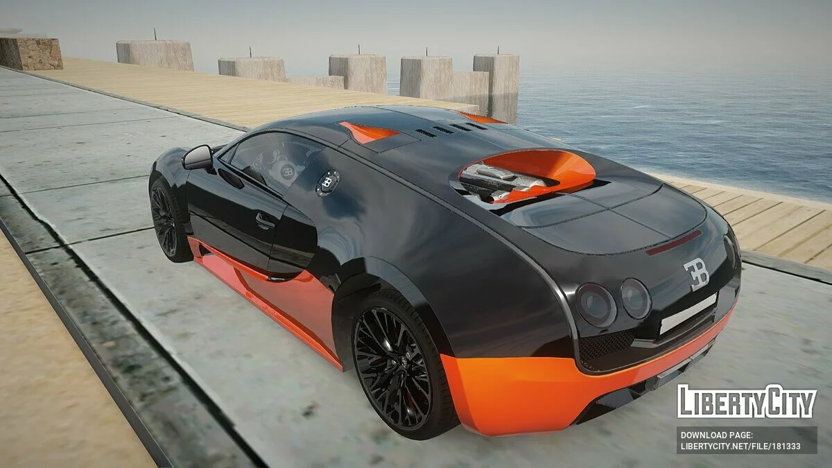 Bugatti Veyron / GTA San Andreas
