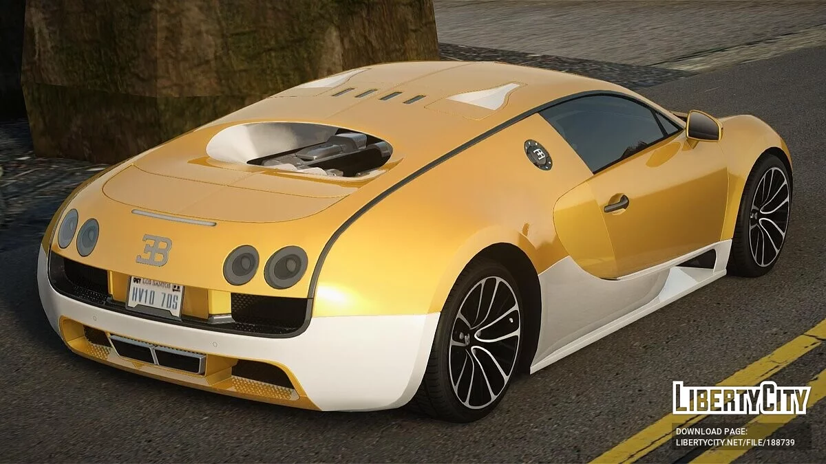 2011 Bugatti Veyron Super Sport / GTA San Andreas