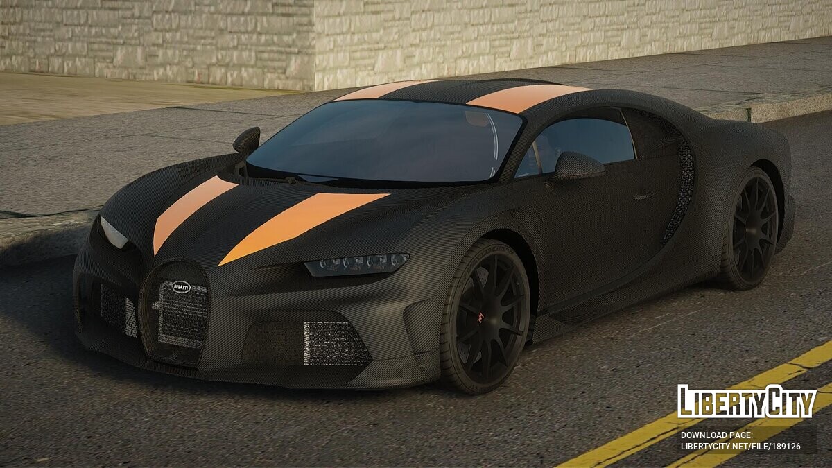 Download 2020 Bugatti Chiron Super Sport 300+ for GTA San Andreas
