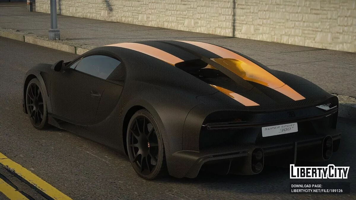 Bugatti Chiron Super Sport 300+ 2020 / GTA San Andreas