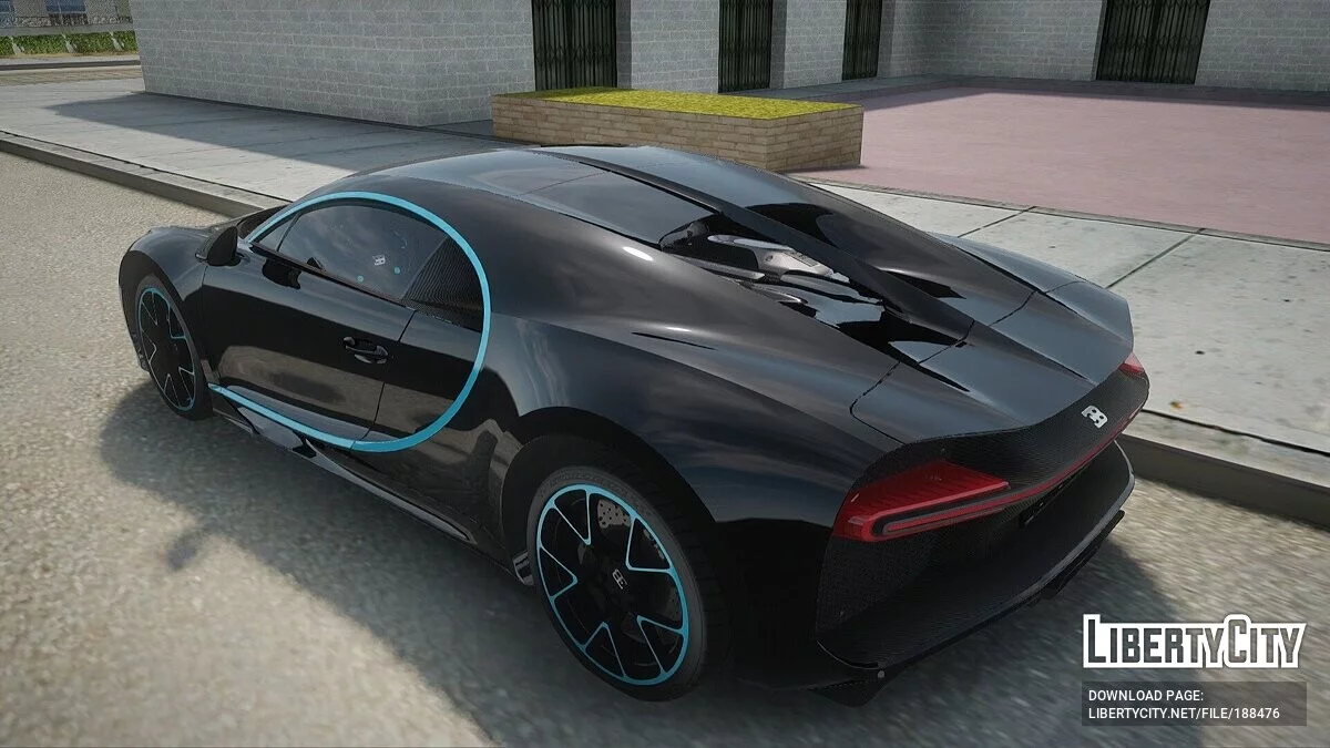 Bugatti Chiron / GTA San Andreas