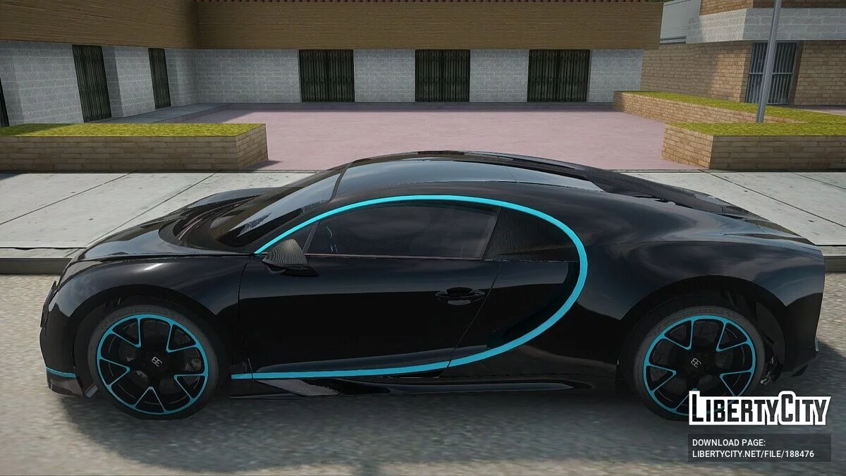 Bugatti Chiron / GTA San Andreas