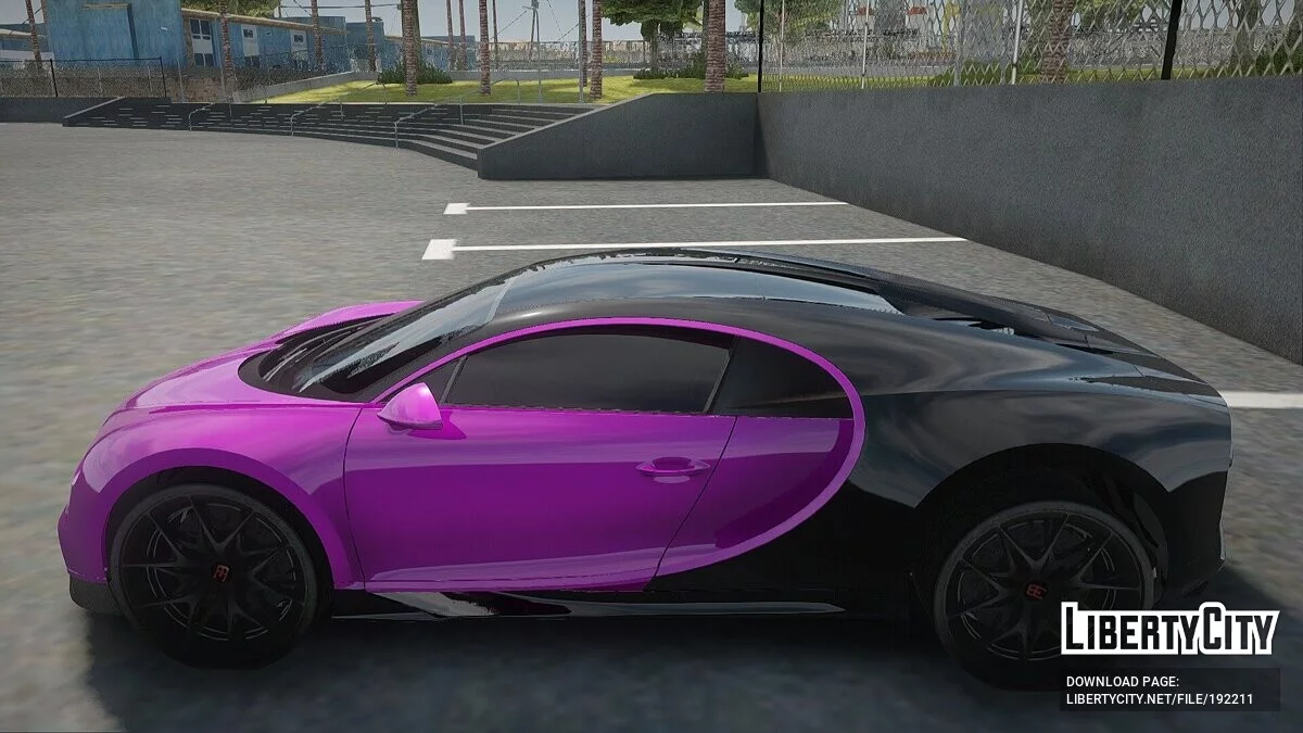 Bugatti Chiron / GTA San Andreas