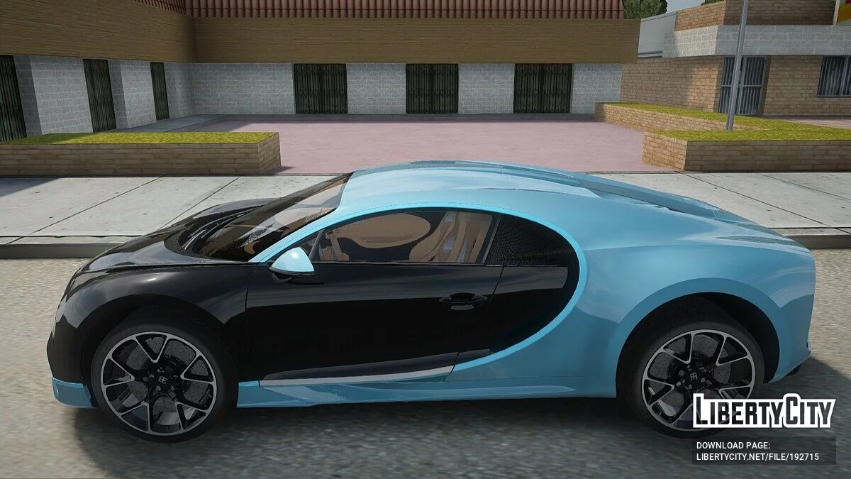 Bugatti Chiron / GTA San Andreas