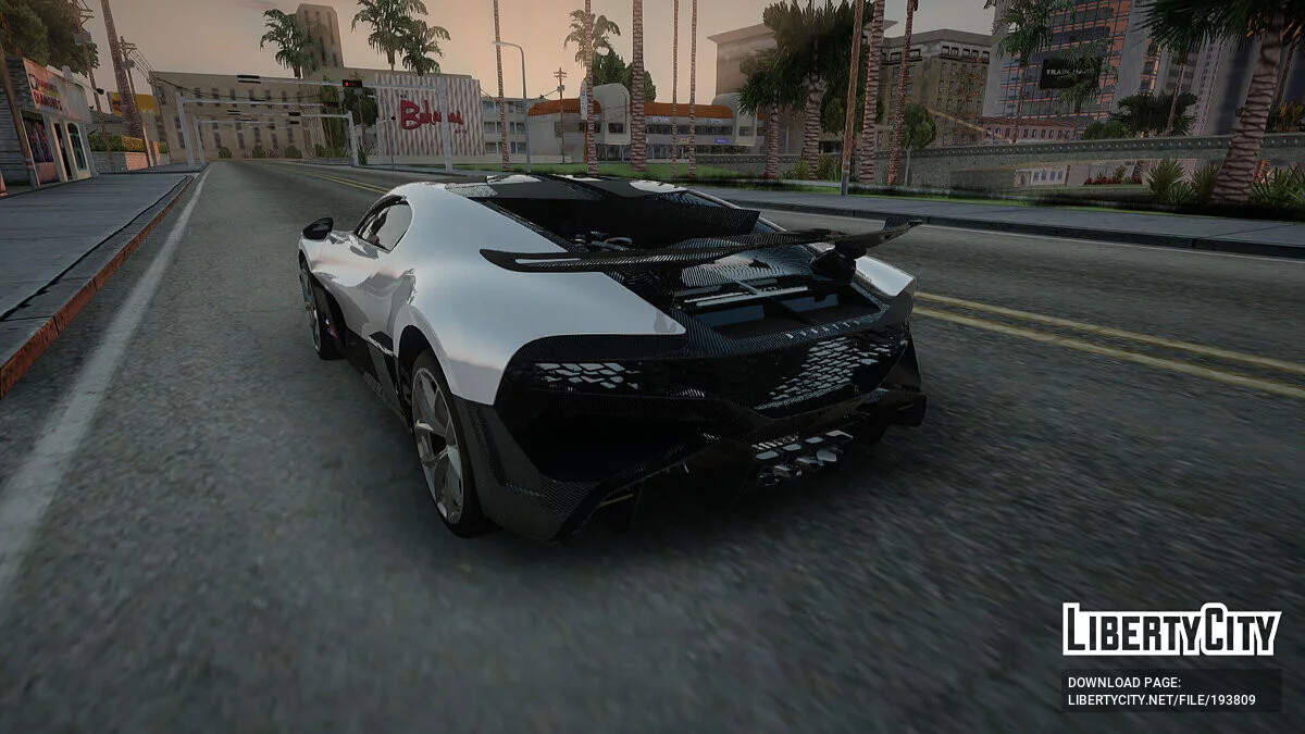 Bugatti Divo 2019 / GTA San Andreas