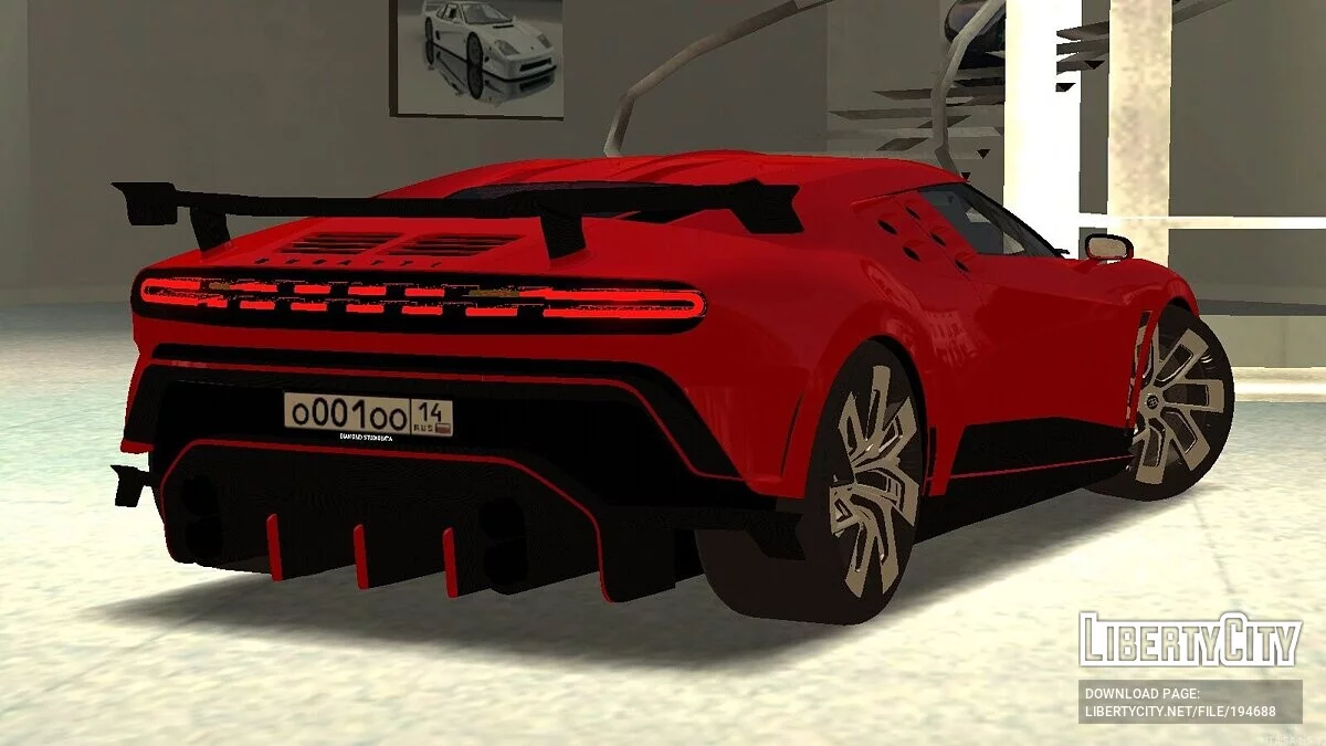 Bugatti Centodieci + CCD / GTA San Andreas