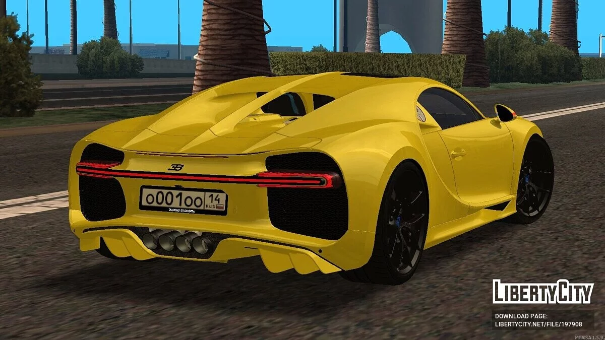 Bugatti Chiron Sport 110 + CCD / GTA San Andreas
