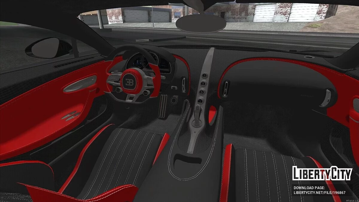 Bugatti Chiron / GTA San Andreas