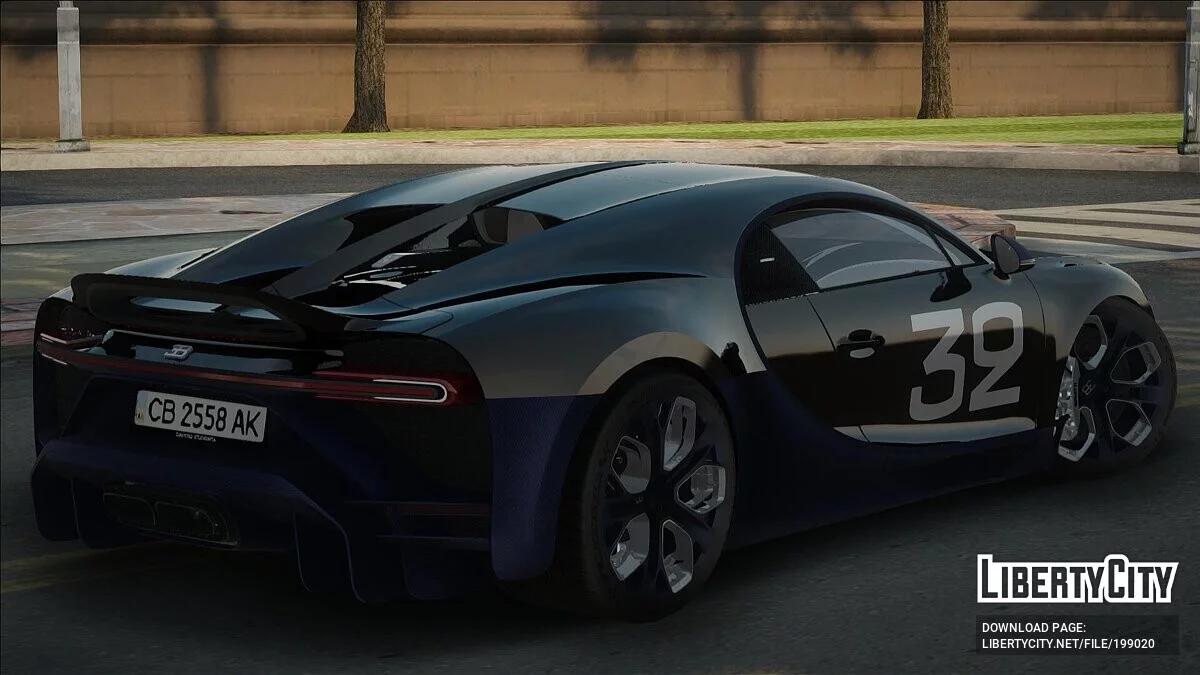 Bugatti Chiron Profilee / GTA San Andreas