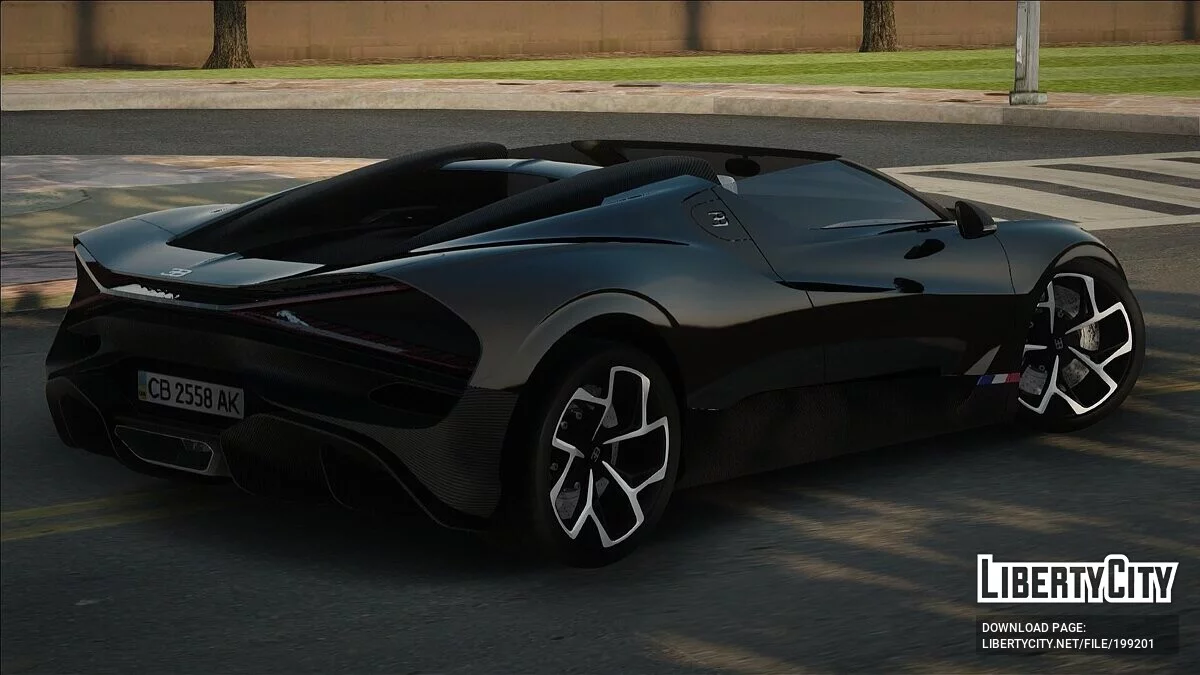 Bugatti Mistral 2023 / GTA San Andreas