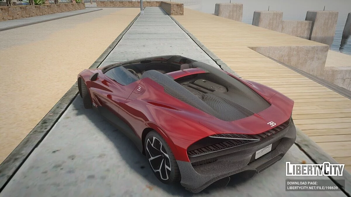 Bugatti Mistral / GTA San Andreas