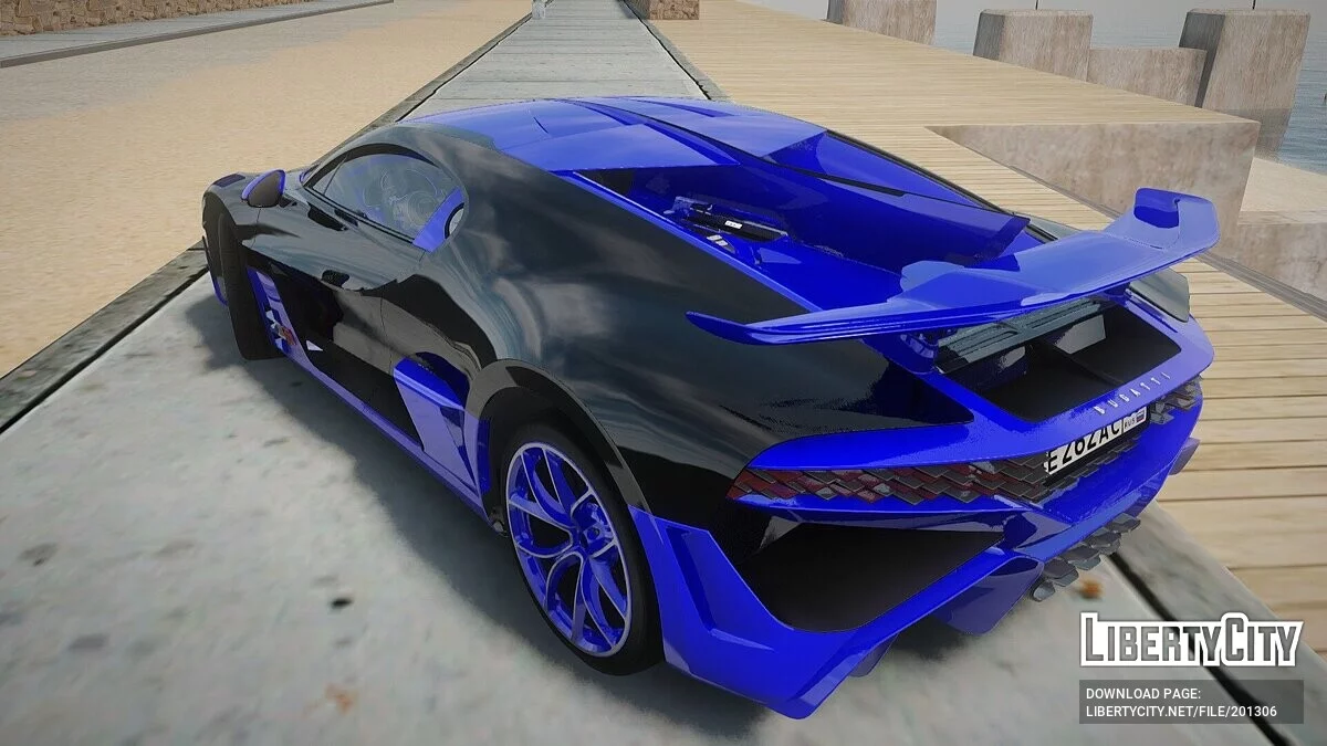 2019 Bugatti Divo / GTA San Andreas