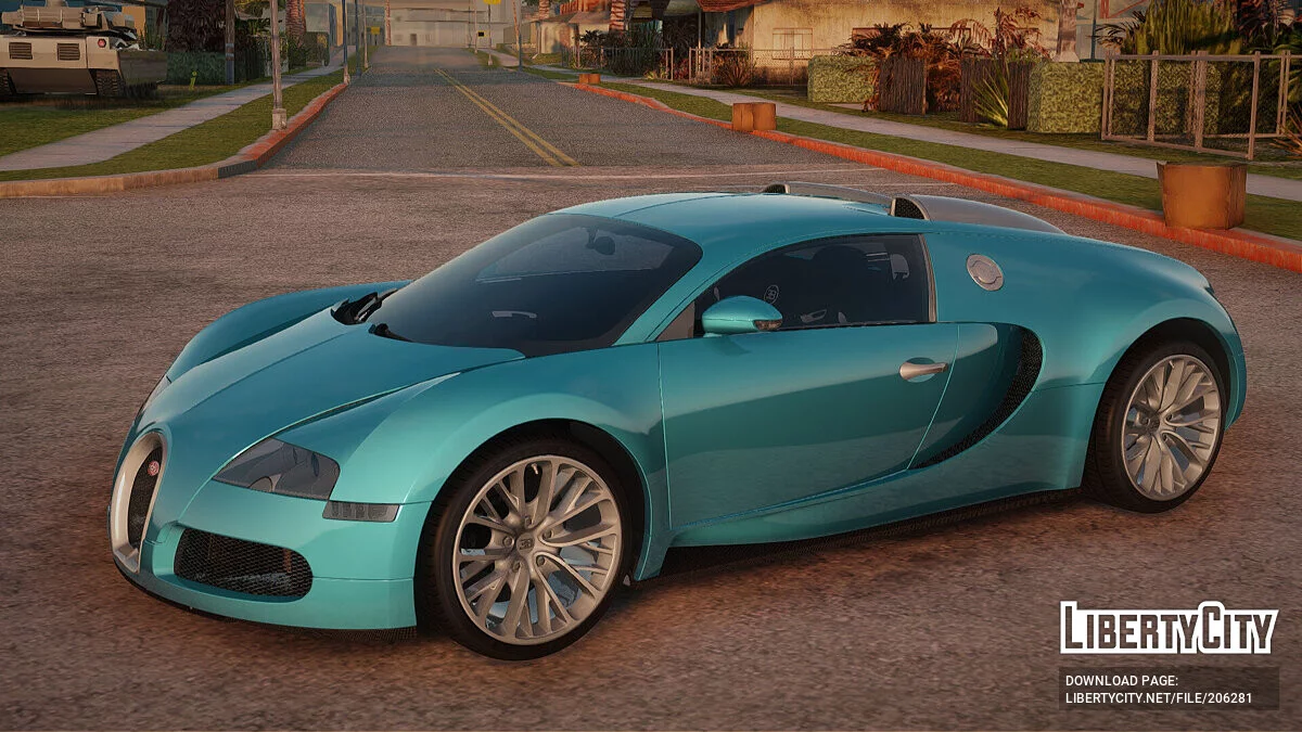 Bugatti Veyron / GTA San Andreas