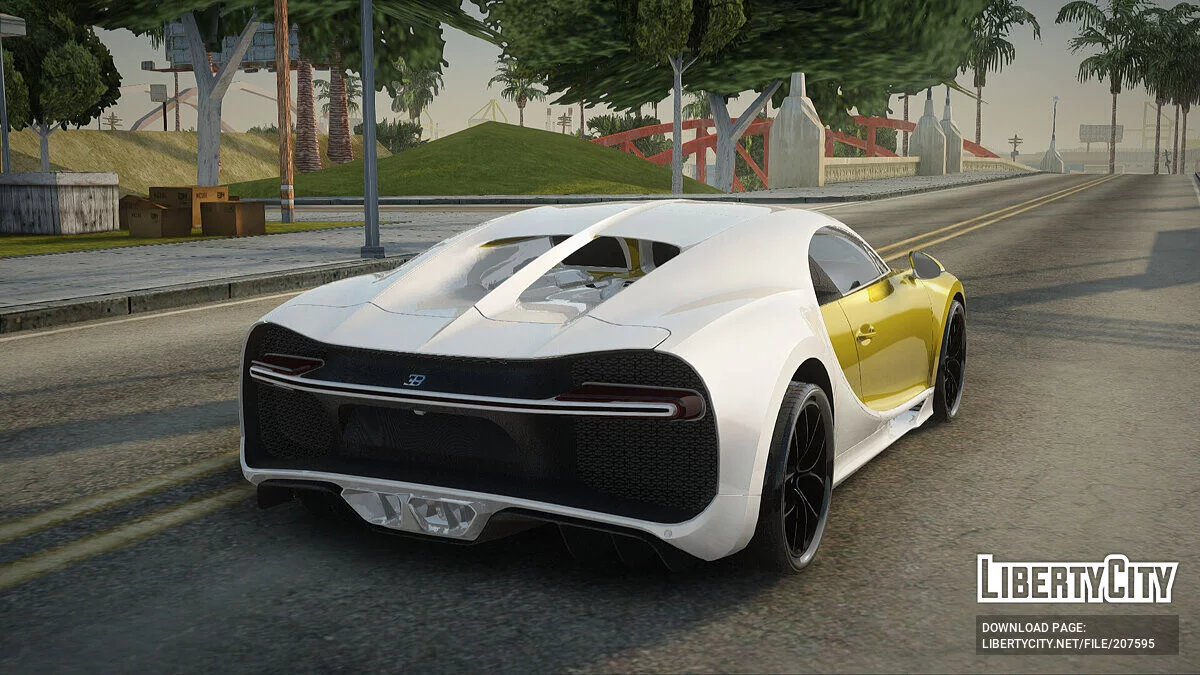 Bugatti Chiron / GTA San Andreas