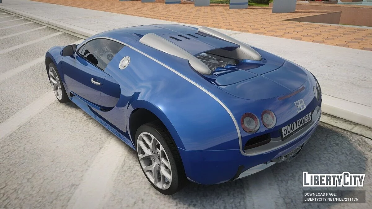 Bugatti Veyron / GTA San Andreas
