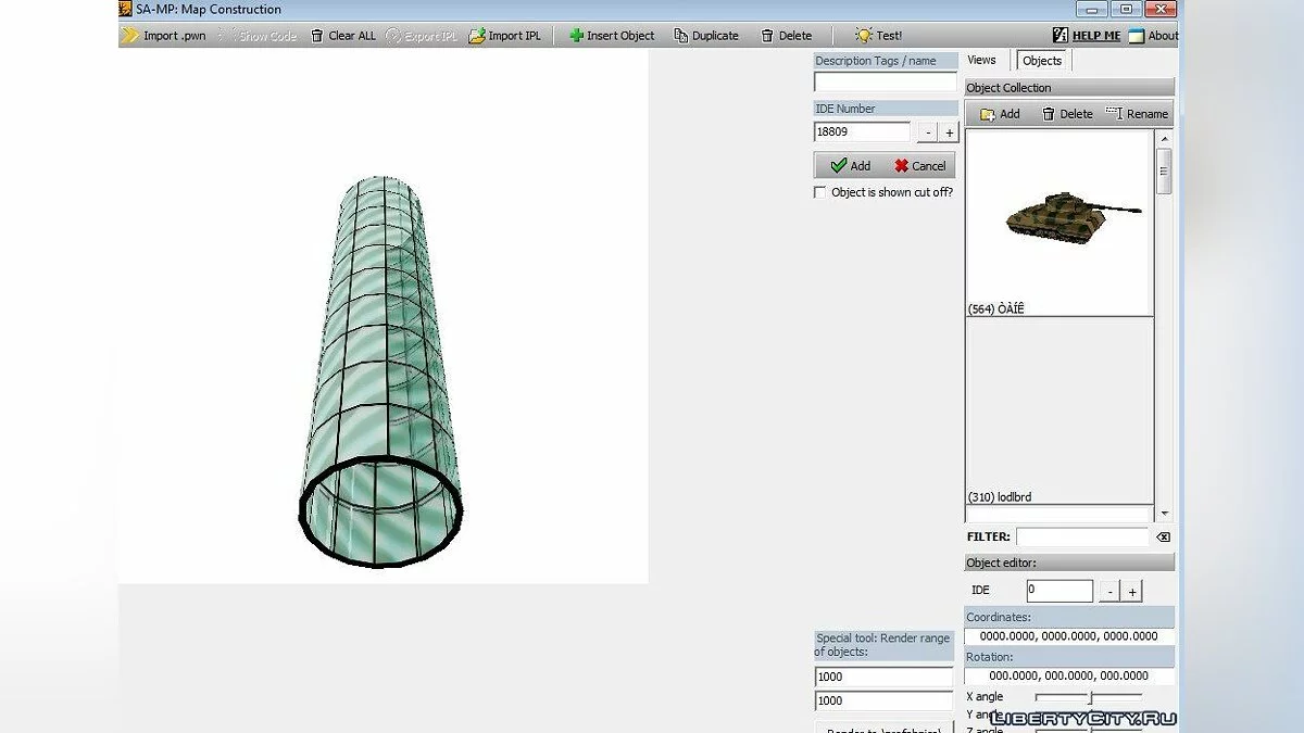 SAMP Map Editor / GTA San Andreas