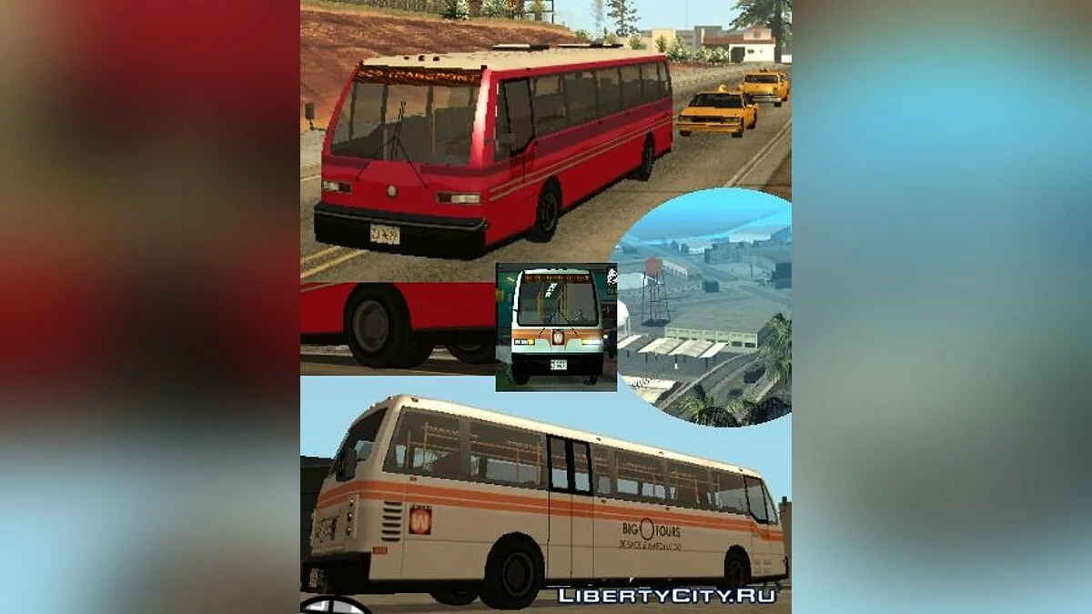 Новий автобус (1988 GMC RTS) / GTA San Andreas