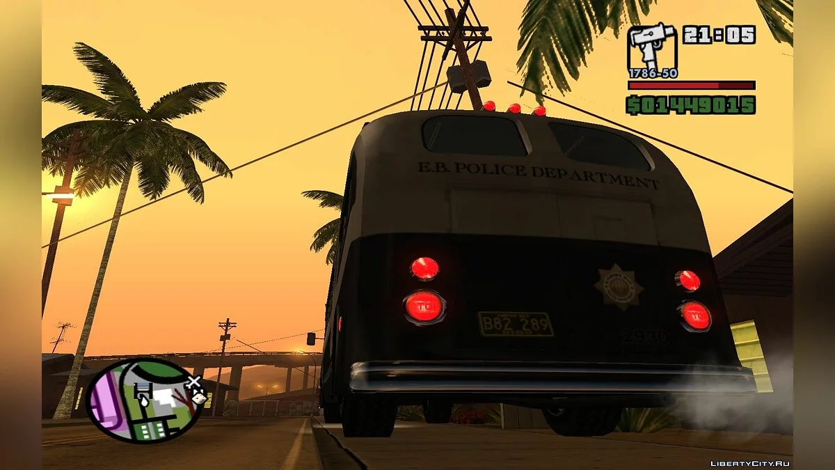 Parry Bus 警察巴士 (黑手党2)/ 1949 - 1953 GM «旧外观» TDH-3614 / GTA San Andreas