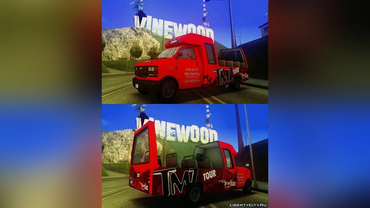 TMZ Tourbus / GTA San Andreas