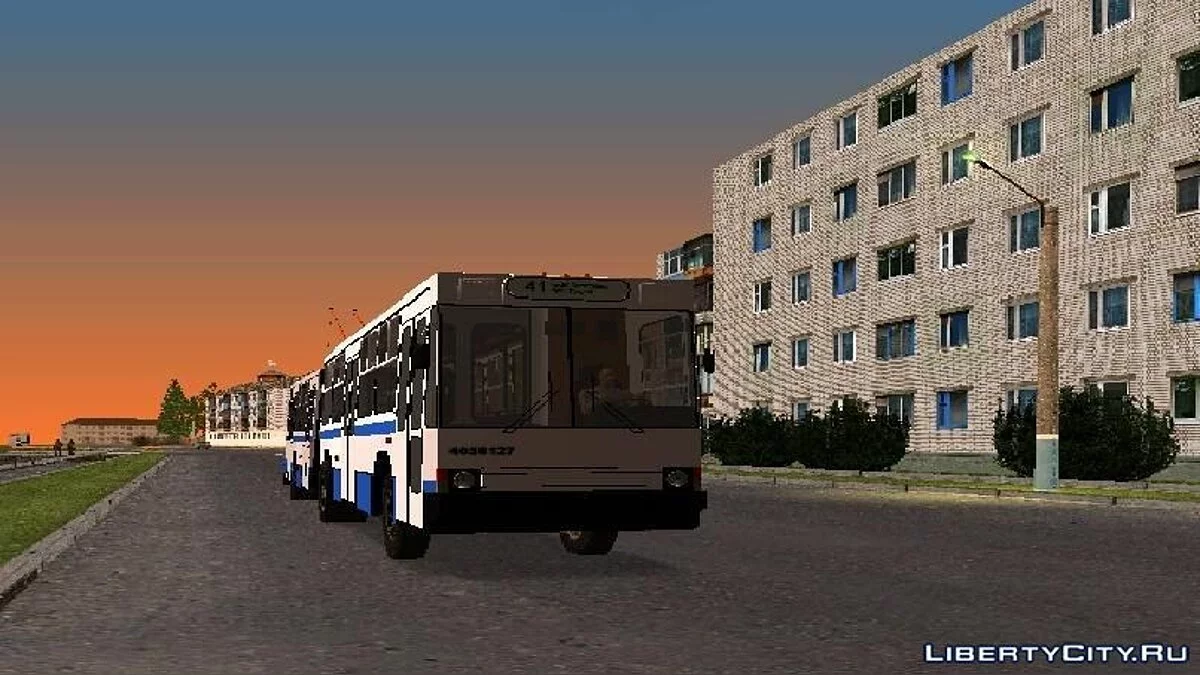 Trolleybus YUMZ T1 / GTA San Andreas