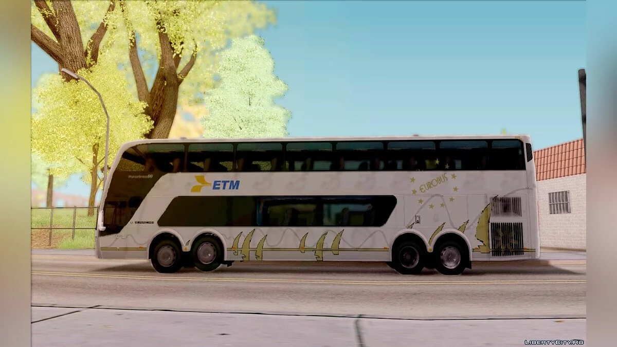 باص بسكار بانورامي DD 8x2 / جي تي إيه سان أندرياس