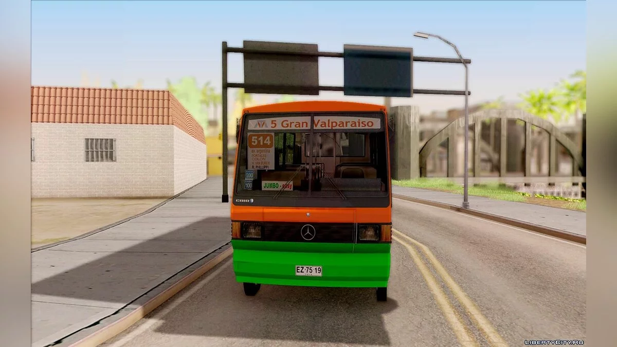 Caio Carolina Metropolitan Transport Valparaiso / GTA San Andreas