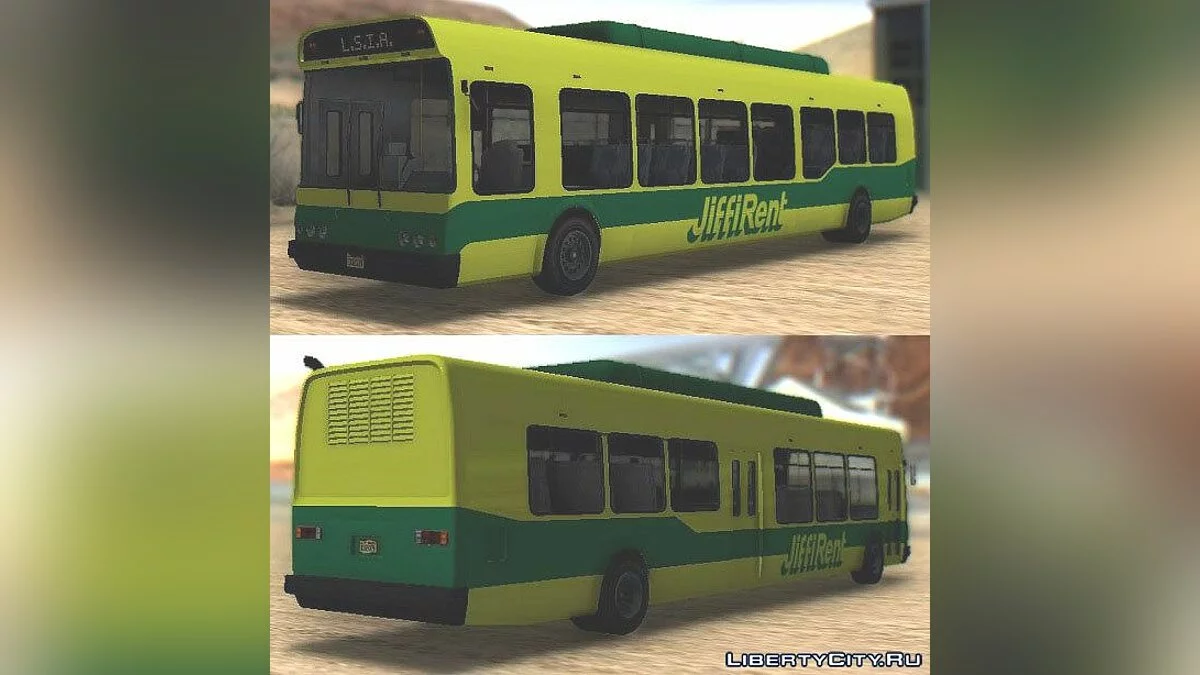 GTA V Brute Bus / Flughafen / GTA San Andreas