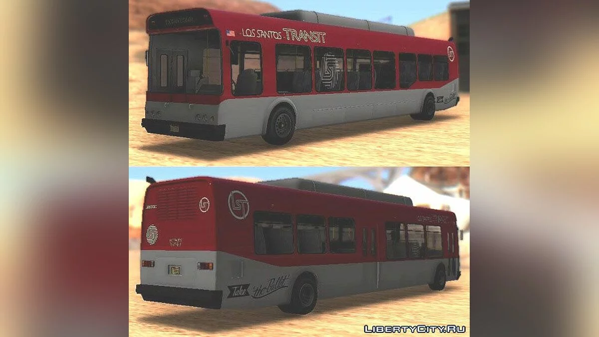 GTA V Brute Bus / Flughafen / GTA San Andreas